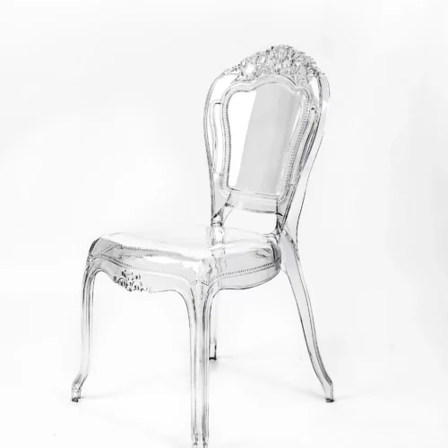 Royal ghost chair- acrylic transparent