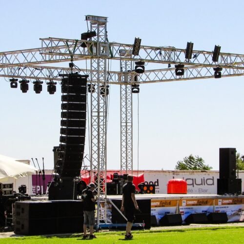 Stage & structures