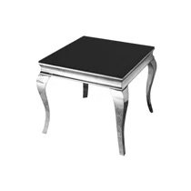 Silver sq metal banquet table model